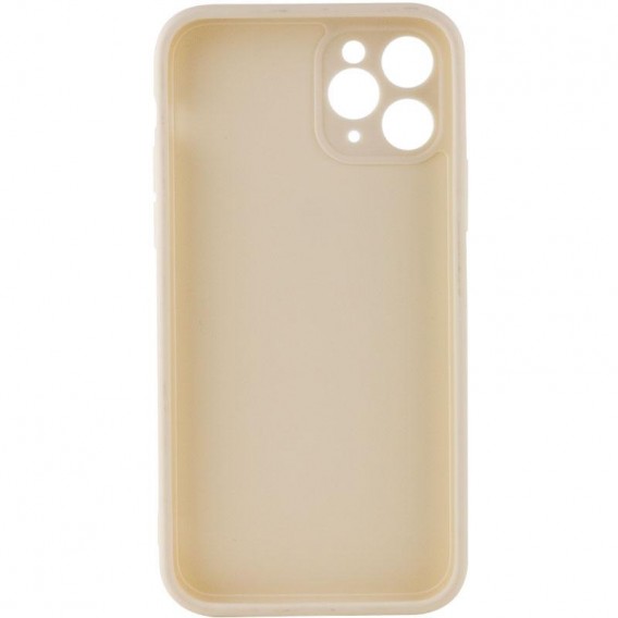 Силіконовий чохол Candy Full Camera для Apple iPhone 11 Pro Max (6.5") Бежевий / Antique White Силіконовий чохол Candy Full Camera для Apple iPhone 11 Pro Max (6.5") Бежевий / Antique White