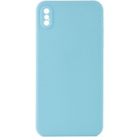 Силіконовий чохол Candy Full Camera для Apple iPhone XS Max (6.5") Бірюзовий / Turquoise Силіконовий чохол Candy Full Camera для Apple iPhone XS Max (6.5") Бірюзовий / Turquoise