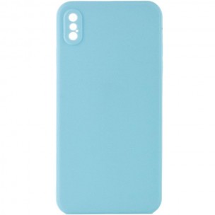 Чохол для iPhone XS Max Candy Full Camera, Бірюзовий / Turquoise