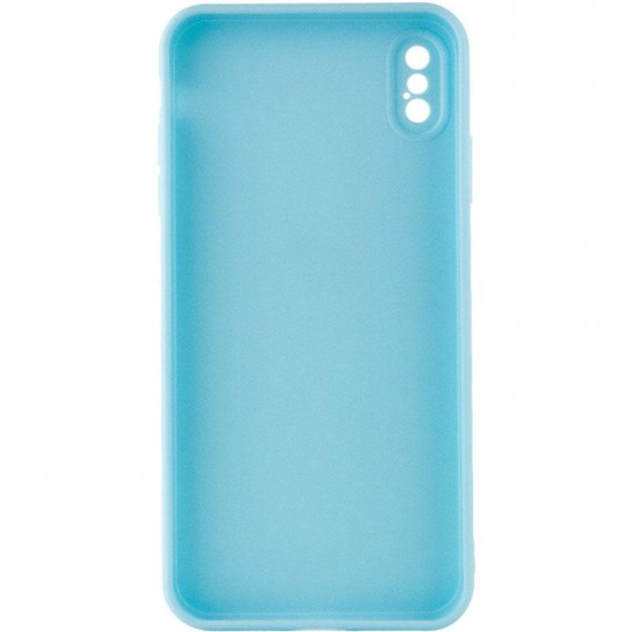 Силіконовий чохол Candy Full Camera для Apple iPhone XS Max (6.5") Бірюзовий / Turquoise Силіконовий чохол Candy Full Camera для Apple iPhone XS Max (6.5") Бірюзовий / Turquoise