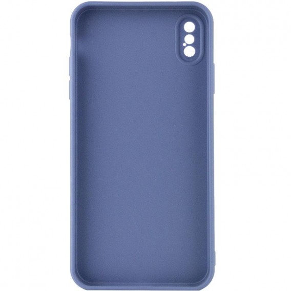 Силіконовий чохол Candy Full Camera для Apple iPhone XS Max (6.5") Блакитний / Mist blue Силіконовий чохол Candy Full Camera для Apple iPhone XS Max (6.5") Блакитний / Mist blue