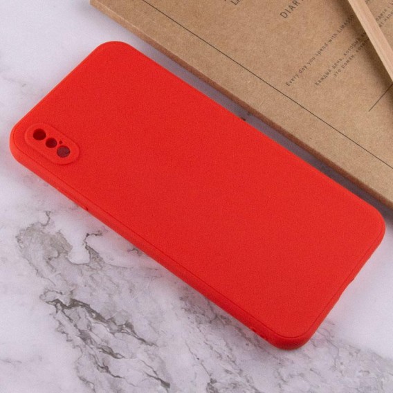 Силіконовий чохол Candy Full Camera для Apple iPhone XS Max (6.5") Червоний / Red Силіконовий чохол Candy Full Camera для Apple iPhone XS Max (6.5") Червоний / Red