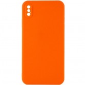 Чохол для iPhone XS Max Candy Full Camera, Помаранчевий / Orange Чохол для iPhone XS Max Candy Full Camera, Помаранчевий / Orange