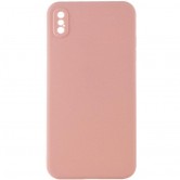 Чехол для iPhone XS Max Candy Full Camera, Розовый / Pink Sand
