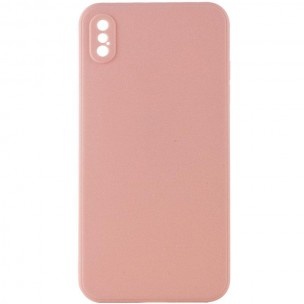 Чохол для iPhone XS Max Candy Full Camera, Рожевий / Pink Sand
