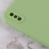 Силіконовий чохол Candy Full Camera для Apple iPhone XS Max (6.5") Фісташковий