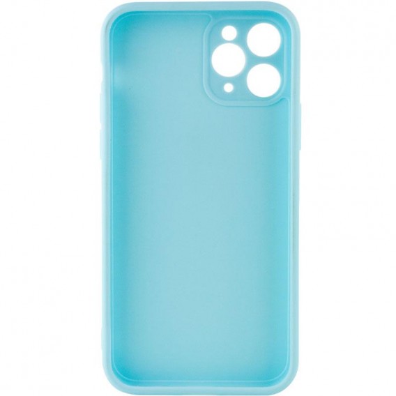 Силіконовий чохол Candy Full Camera для Apple iPhone 11 Pro (5.8") Бірюзовий / Turquoise Силіконовий чохол Candy Full Camera для Apple iPhone 11 Pro (5.8") Бірюзовий / Turquoise