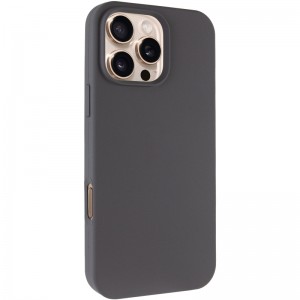 Чехол Silk Full Protective (AA) NO LOGO для Apple iPhone 16 Pro Max (6.9") Серый / Dark Gray