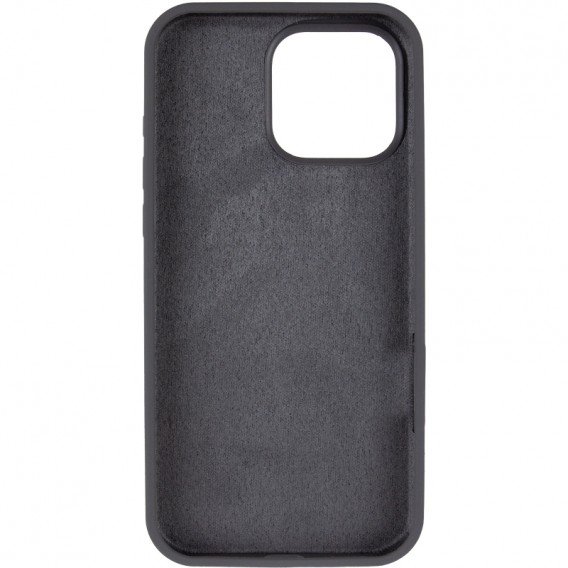 Чохол Silk Full Protective (AA) NO LOGO для Apple iPhone 16 Pro Max (6.9") Сірий / Dark Gray Чохол Silk Full Protective (AA) NO LOGO для Apple iPhone 16 Pro Max (6.9") Сірий / Dark Gray