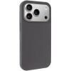 Чохол Silk Full Protective (AA) NO LOGO для Apple iPhone 17 Pro (6.3") Сірий / Dark Gray