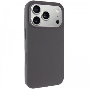 Чехол Silk Full Protective (AA) NO LOGO для Apple iPhone 17 Pro (6.3") Серый / Dark Gray