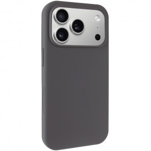 Чохол для iPhone 17 Pro Silk Full Protective (AA) NO LOGO, Сірий / Dark Gray Чохол для iPhone 17 Pro Silk Full Protective (AA) NO LOGO, Сірий / Dark Gray