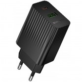 МЗП Borofone BAS76A Source PD30W+QC3.0 (1USB-A/1C) Black МЗП Borofone BAS76A Source PD30W+QC3.0 (1USB-A/1C) Black