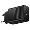 МЗП Borofone BAS76A Source PD30W+QC3.0 (1USB-A/1C) Black