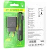 Мережевий зарядний пристрій Borofone BA72A Spring 18 Вт QC3.0, USB-A, з кабелем USB-A - USB-C, Чорний / Black
