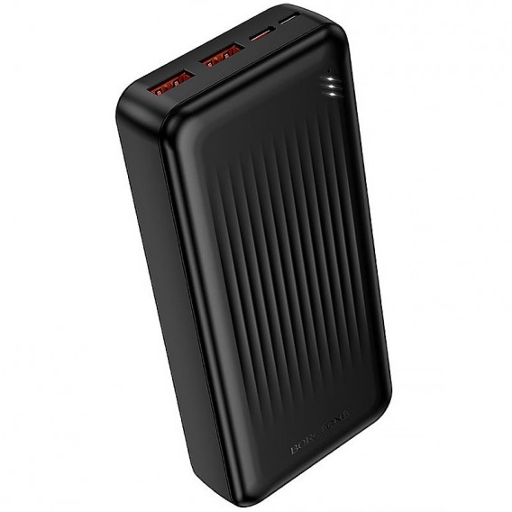 Портативний ЗП Power Bank Borofone BJ80A Clever 22.5W+PD20W 20000 mAh Black Портативний ЗП Power Bank Borofone BJ80A Clever 22.5W+PD20W 20000 mAh Black