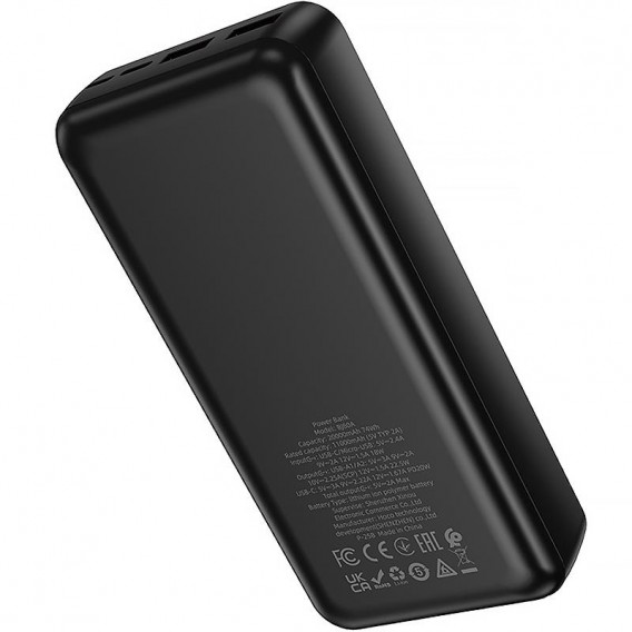 Портативний ЗП Power Bank Borofone BJ80A Clever 22.5W+PD20W 20000 mAh Black Портативний ЗП Power Bank Borofone BJ80A Clever 22.5W+PD20W 20000 mAh Black