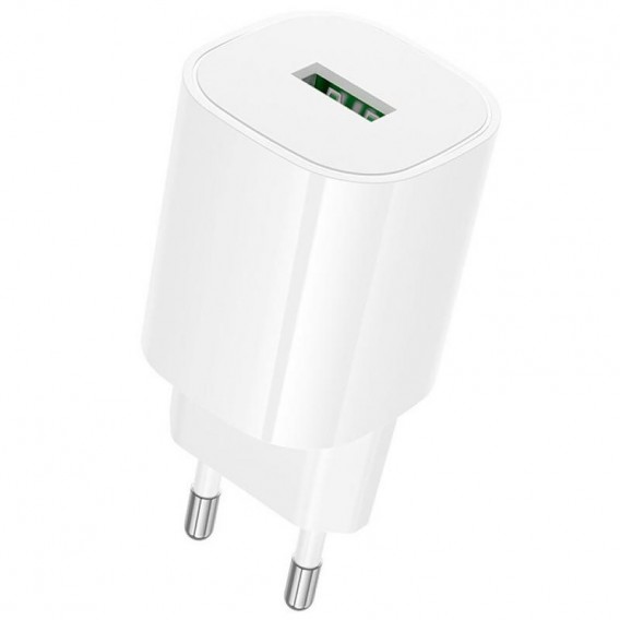 МЗП Borofone BA102A Pudding QC3.0 (1USB-A) White