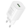 МЗП Borofone BA102A Pudding QC3.0 (1USB-A) White