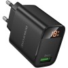 МЗП Borofone BA95A Ilustre QC3.0 18W (1USB-A) Black