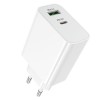 МЗП Borofone BA108A Stellar PD30W+QC3.0 (1USB-A/1C) White