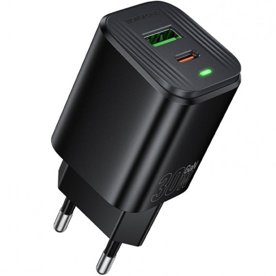 МЗП Borofone BAS85A Star PD30W+QC3.0 (1USB-A/1C) Black