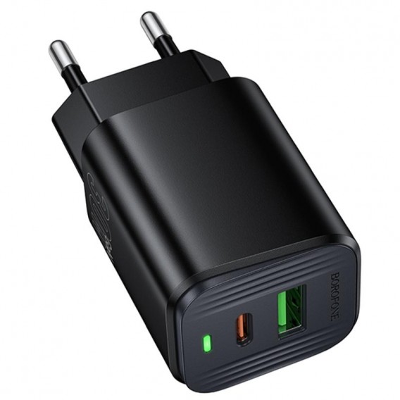МЗП Borofone BAS85A Star PD30W+QC3.0 (1USB-A/1C) Black