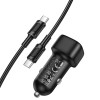 АЗП Borofone BZ34B Cloud PD20W+QC3.0 total 38W (1USB-A/1C) + кабель Type-C to Type-C Black