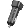 АЗП Borofone BZ28A Trophie PD30W+QC3.0 (1USB-A/1C) Black