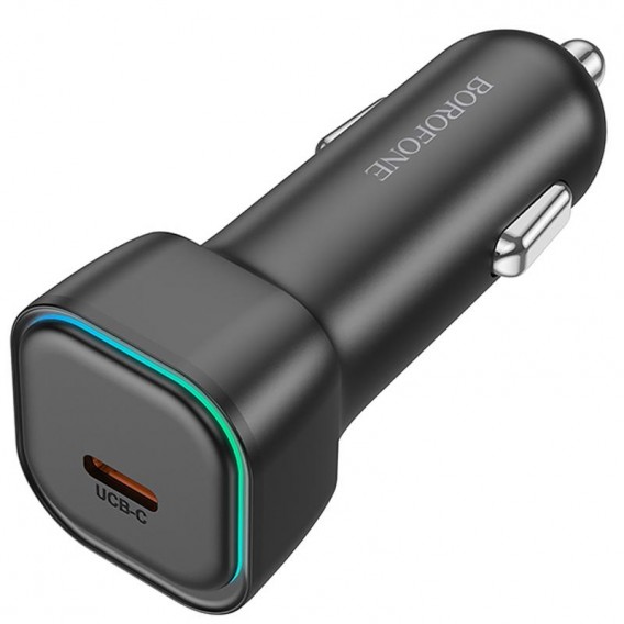 АЗП Borofone BZ28A Trophie PD30W+QC3.0 (1USB-A/1C) Black АЗП Borofone BZ28A Trophie PD30W+QC3.0 (1USB-A/1C) Black