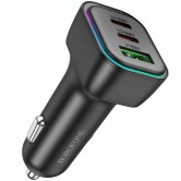 АЗП Borofone BZ28C Trophie PD60W+QC3.0 (1USB-A/2C) Black АЗП Borofone BZ28C Trophie PD60W+QC3.0 (1USB-A/2C) Black
