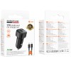 АЗП Borofone BZ34A Cloud PD20W (1USB-C) + кабель Type-C to Lightning Black