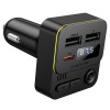 АЗП FM модулятор Borofone BC60 Hero 35W (2USB-A/1C) Black