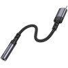 Перехідник Borofone BV24 Graceful Lightning to 3.5mm Metal grey