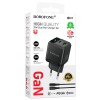 МЗП Borofone BN19 Intenso PD20W+QC3.0 (1USB-A/1C) + кабель Type-C to Lightning Black