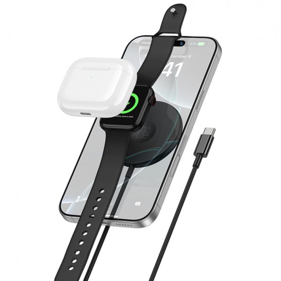 БЗП Borofone BQ41 Glory 3in1 Black БЗП Borofone BQ41 Glory 3in1 Black
