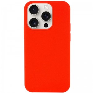 Чохол для iPhone 13 Pro Silk (AA) NO LOGO Magnetic Fit, червоний