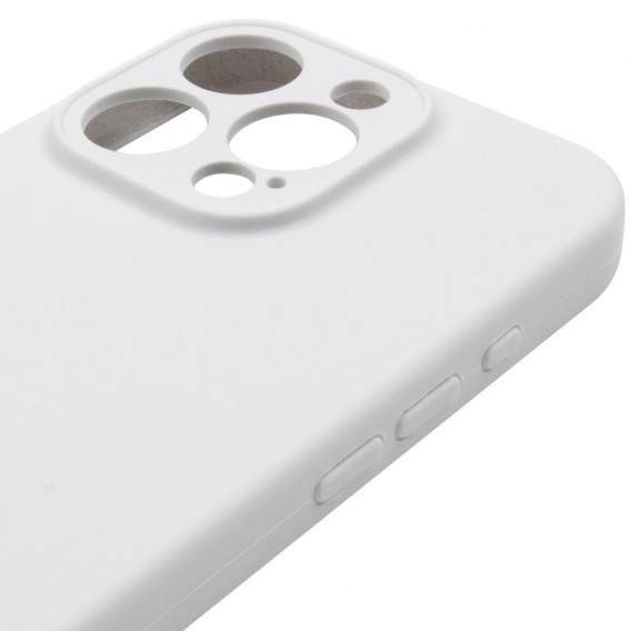 Чохол Silk Full Camera Protective (AA) NO LOGO для Apple iPhone 13 Pro Max (6.7") Білий / White Чохол Silk Full Camera Protective (AA) NO LOGO для Apple iPhone 13 Pro Max (6.7") Білий / White