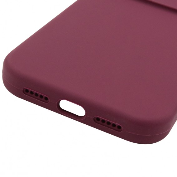 Чохол Silk Full Camera Protective (AA) NO LOGO для Apple iPhone 13 Pro Max (6.7") Бордовий / Plum Чохол Silk Full Camera Protective (AA) NO LOGO для Apple iPhone 13 Pro Max (6.7") Бордовий / Plum