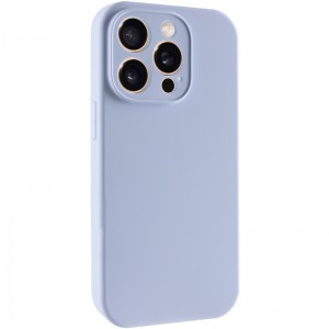 Чохол Silk Full Camera Protective (AA) NO LOGO для Apple iPhone 13 Pro Max (6.7") Блакитний / Lilac Blue