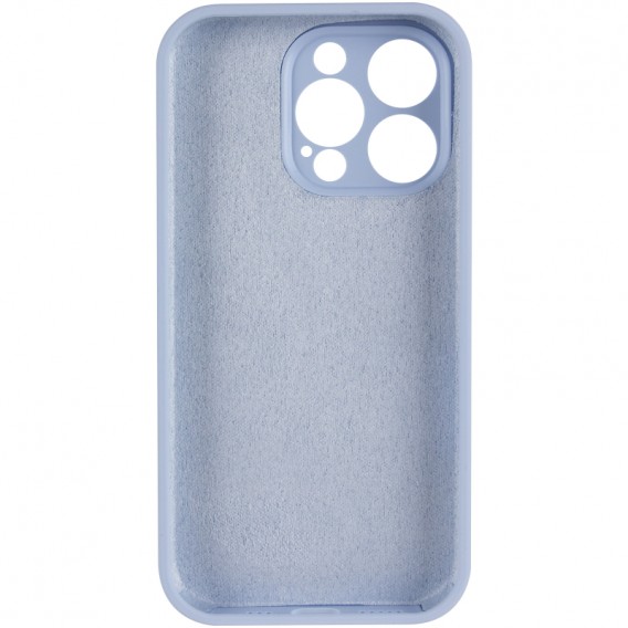 Чохол Silk Full Camera Protective (AA) NO LOGO для Apple iPhone 13 Pro Max (6.7") Блакитний / Lilac Blue Чохол Silk Full Camera Protective (AA) NO LOGO для Apple iPhone 13 Pro Max (6.7") Блакитний / Lilac Blue