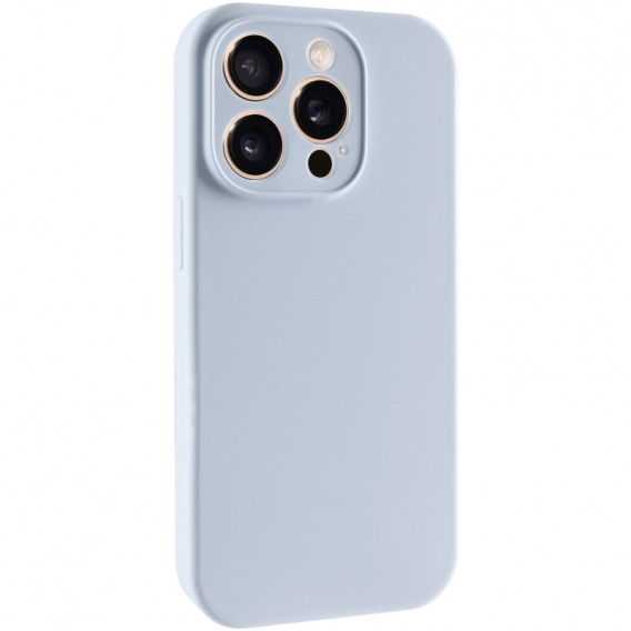Чохол Silk Full Camera Protective (AA) NO LOGO для Apple iPhone 13 Pro Max (6.7") Блакитний / Sweet Blue