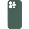 Чохол Silk Full Camera Protective (AA) NO LOGO для Apple iPhone 13 Pro Max (6.7") Зелений / Pine green