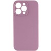 Чохол Silk Full Camera Protective (AA) NO LOGO для Apple iPhone 13 Pro Max (6.7") Ліловий / Lilac Pride