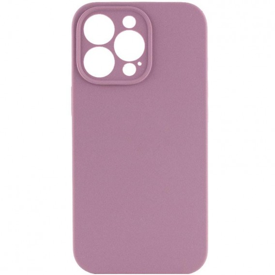 Чохол Silk Full Camera Protective (AA) NO LOGO для Apple iPhone 13 Pro Max (6.7") Ліловий / Lilac Pride