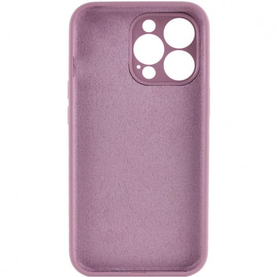 Чохол Silk Full Camera Protective (AA) NO LOGO для Apple iPhone 13 Pro Max (6.7") Ліловий / Lilac Pride Чохол Silk Full Camera Protective (AA) NO LOGO для Apple iPhone 13 Pro Max (6.7") Ліловий / Lilac Pride