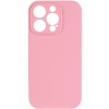 Чохол Silk Full Camera Protective (AA) NO LOGO для Apple iPhone 13 Pro Max (6.7") Рожевий / Light pink