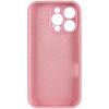 Чохол Silk Full Camera Protective (AA) NO LOGO для Apple iPhone 13 Pro Max (6.7") Рожевий / Light pink