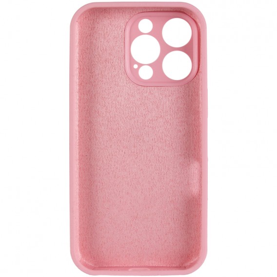 Чохол Silk Full Camera Protective (AA) NO LOGO для Apple iPhone 13 Pro Max (6.7") Рожевий / Light pink Чохол Silk Full Camera Protective (AA) NO LOGO для Apple iPhone 13 Pro Max (6.7") Рожевий / Light pink