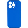 Чохол Silk Full Camera Protective (AA) NO LOGO для Apple iPhone 13 Pro Max (6.7") Синій / Capri Blue